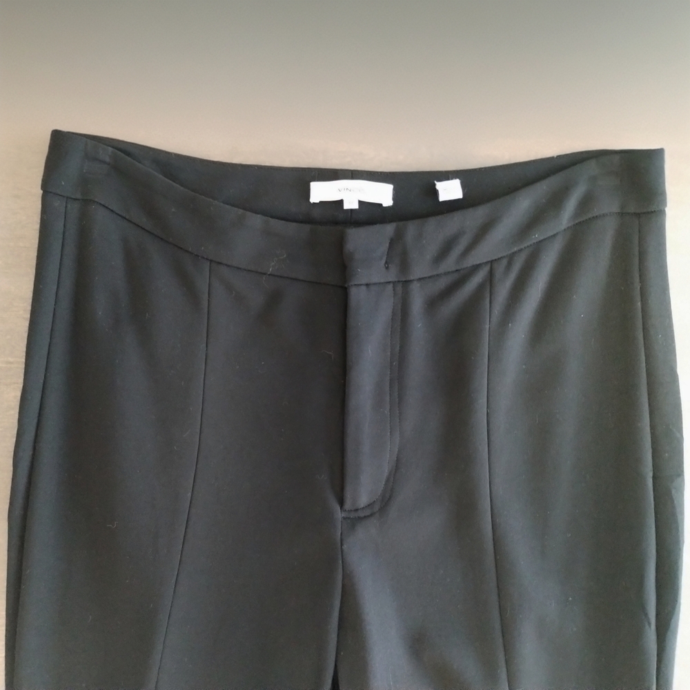 Vince Women's Black Stovepipe Cropped Pants V077921498 - Picture 8 of 8